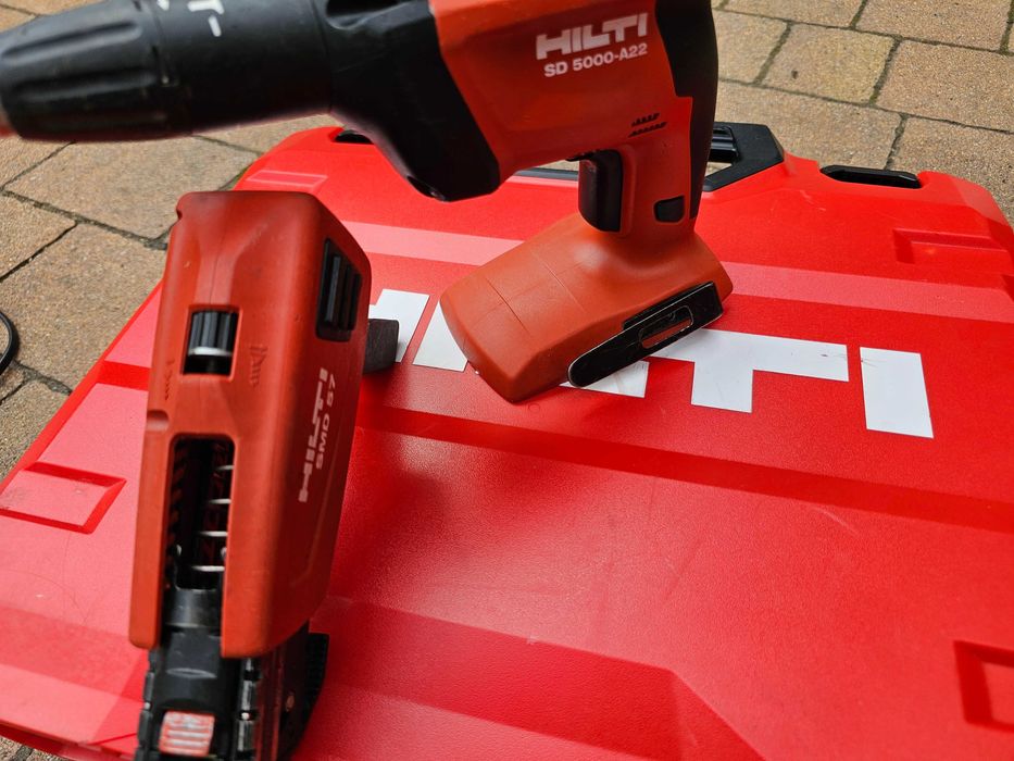 HILTI SD 5000-A22 2xAku ładowarka walizka magazynek zestaw