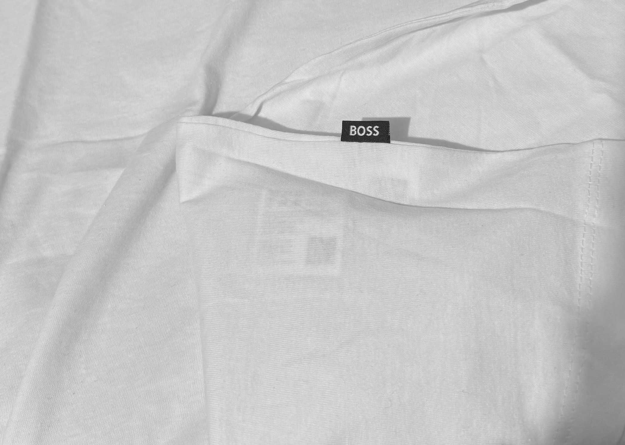 Hugo Boss koszulka męska biały rozmiar XL