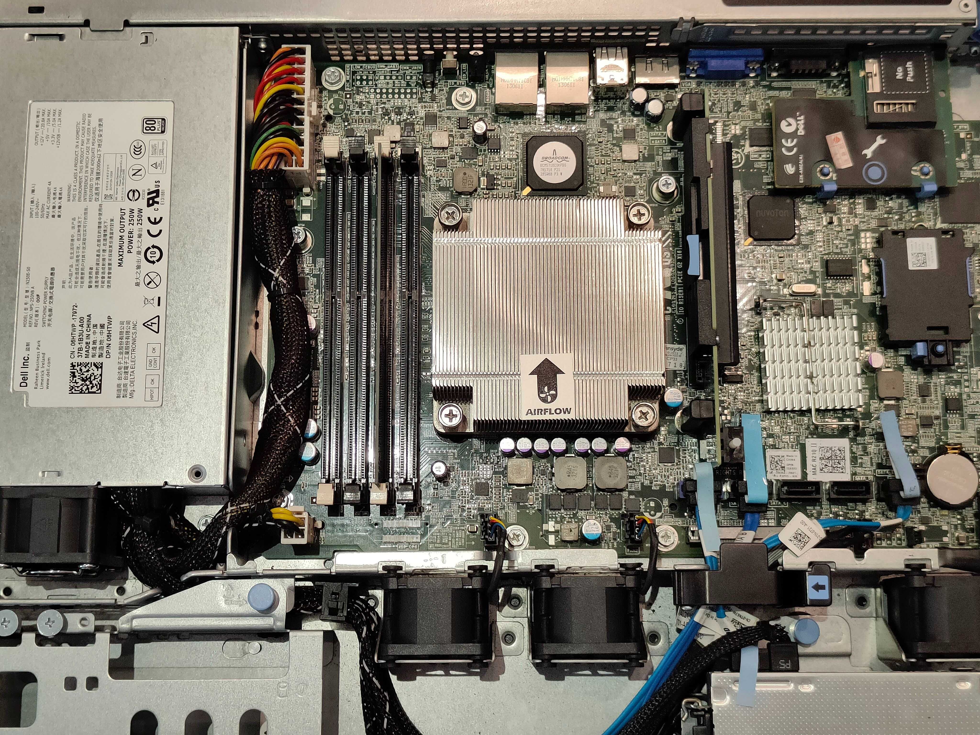 Dell PowerEdge R210ii - E3-1220 v2 - funciona a 100%
