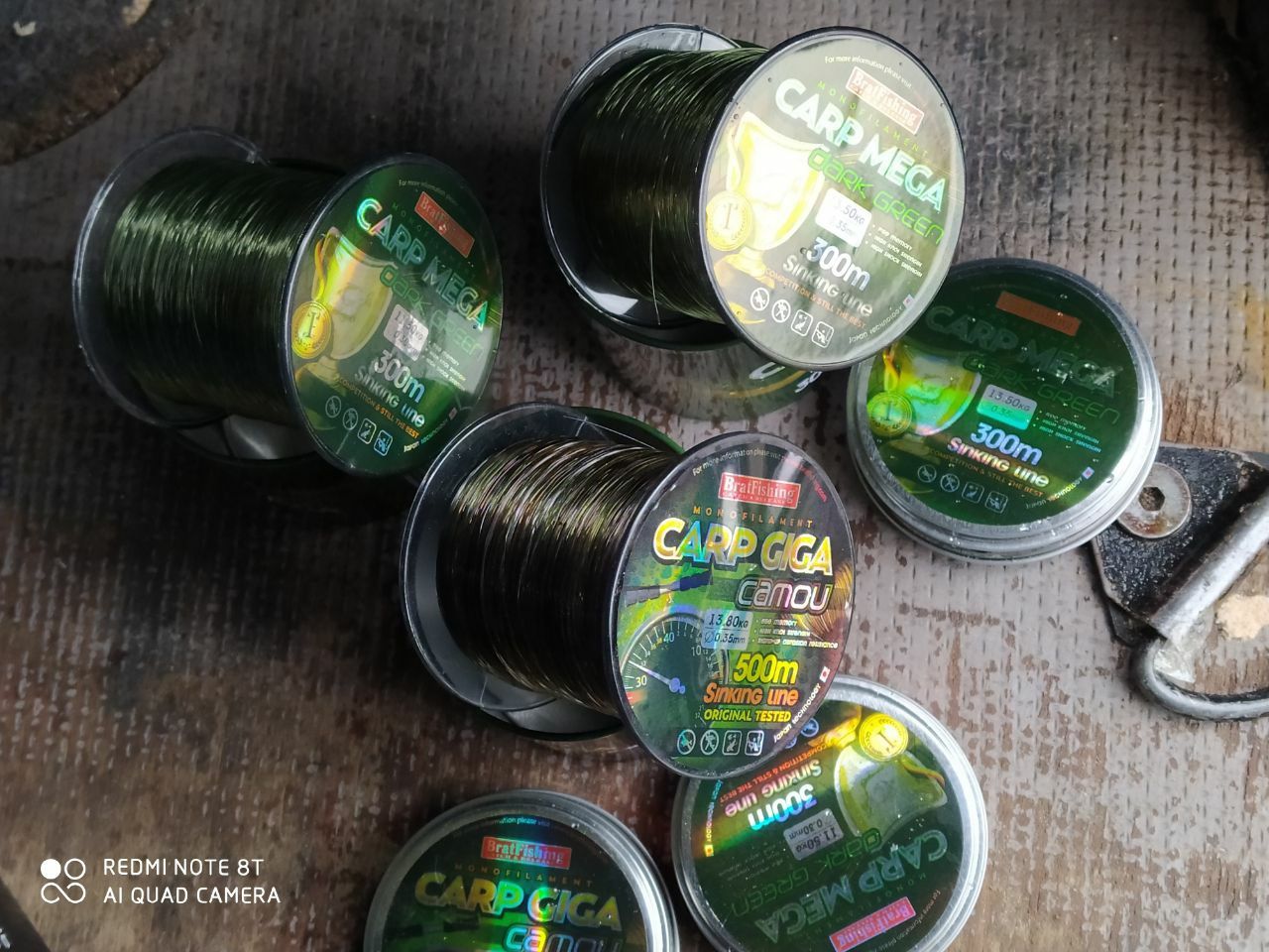 Леска Carp Giga Camou 500m (тонущая)
