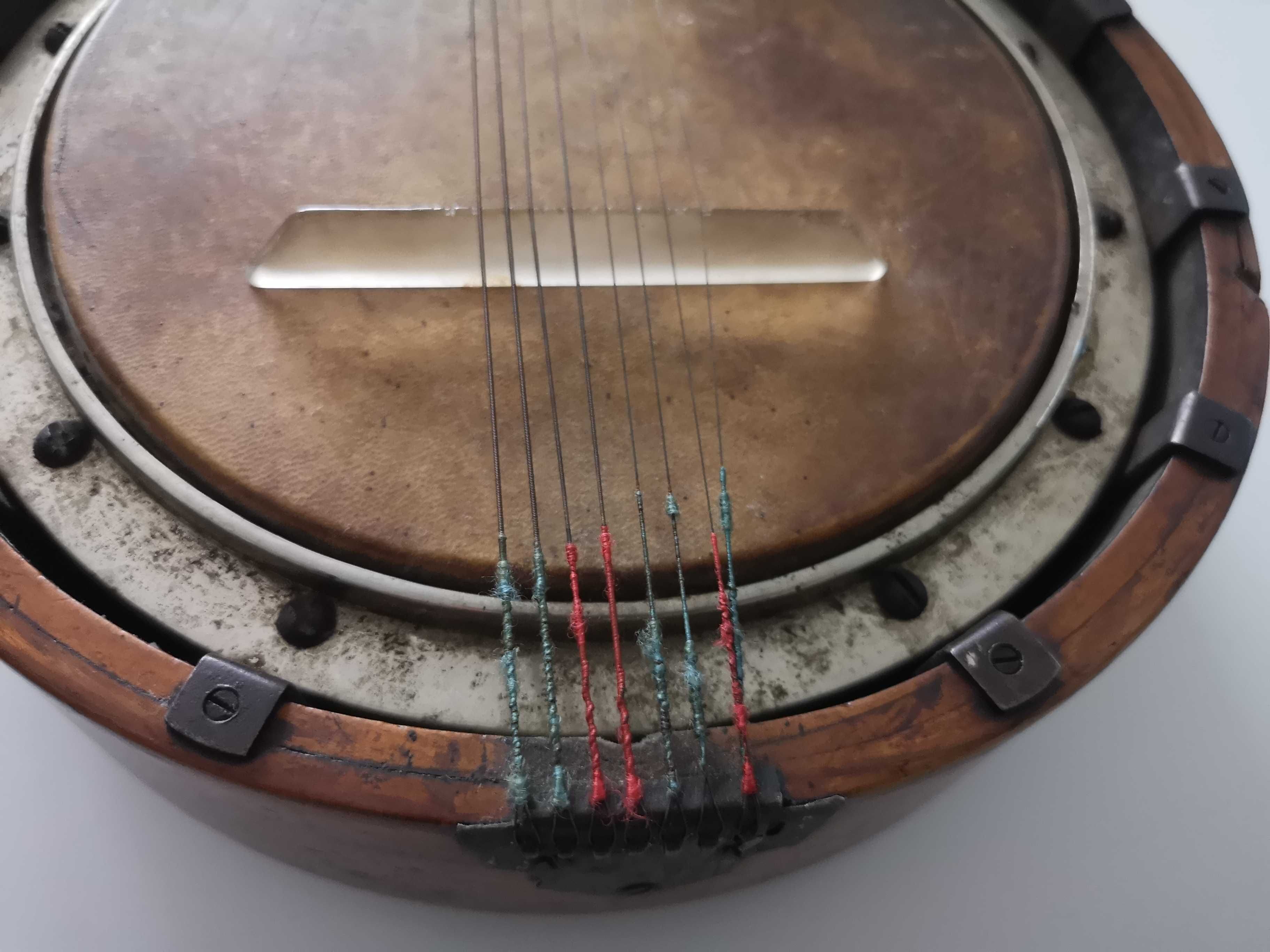 banjo stare instrument antyk retro
