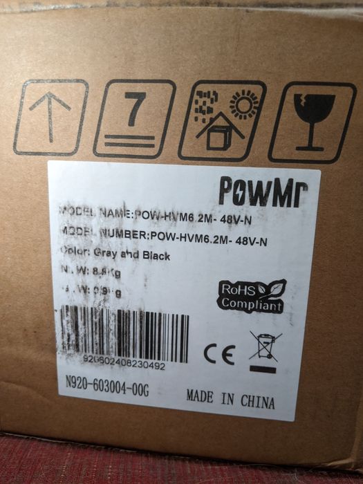 Инвертор PowMR 6.2 кВт