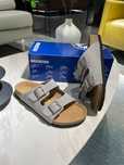 BIRKENSTOCK Arizona Kapcie w szary Rozmiar 42