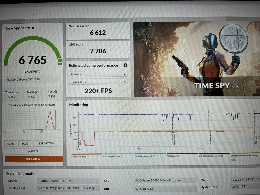 Ігровий комп'ютер-ПК Ryzen 5600+Відеокарта GTX 1070 Gaming 8GB+Монітор