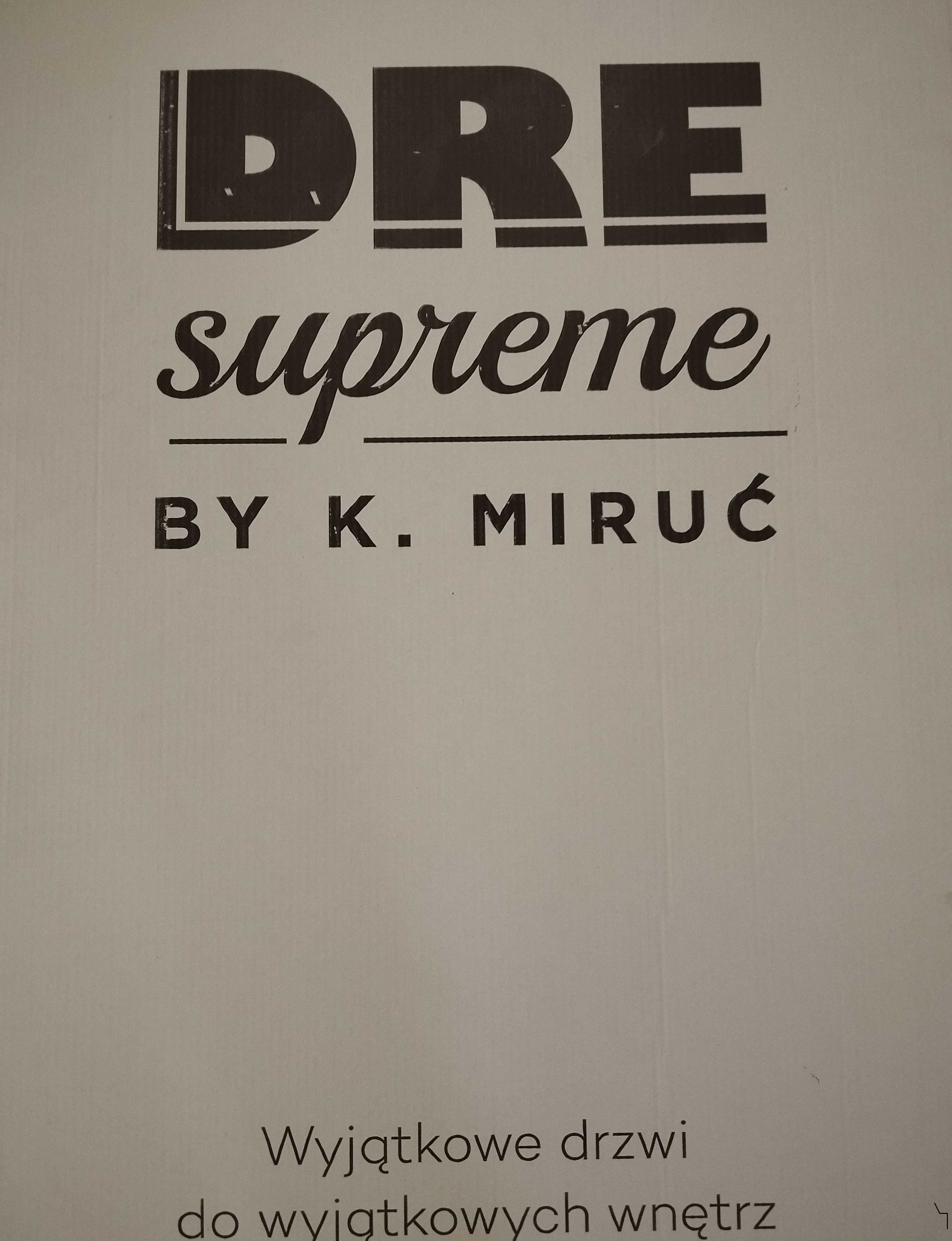 Drzwi wewnętrzne DRE SUPREME HAMPTON 1 80 biale