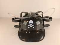 B068 Kask Pijacki Imprezowy Czacha Skull Beer Helmet