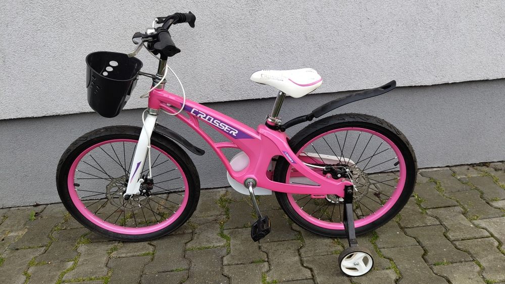 Rower dziecięcy dla dziewczynki