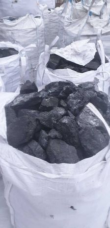 Węgiel w opakowaniach Big Bag  - 1 tona 
Uziarnienie - 30-300 mm
