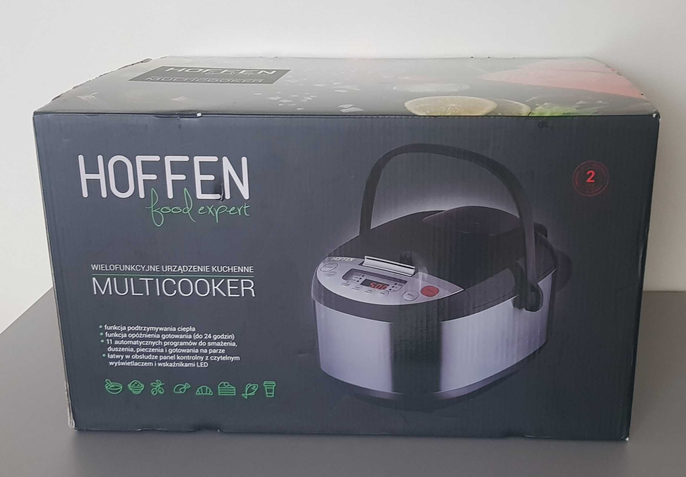 NOWY Multicooker Hoffen z wyświetlaczem