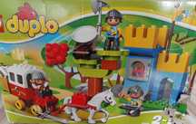 LEGO Duplo, zamek, rycerz,