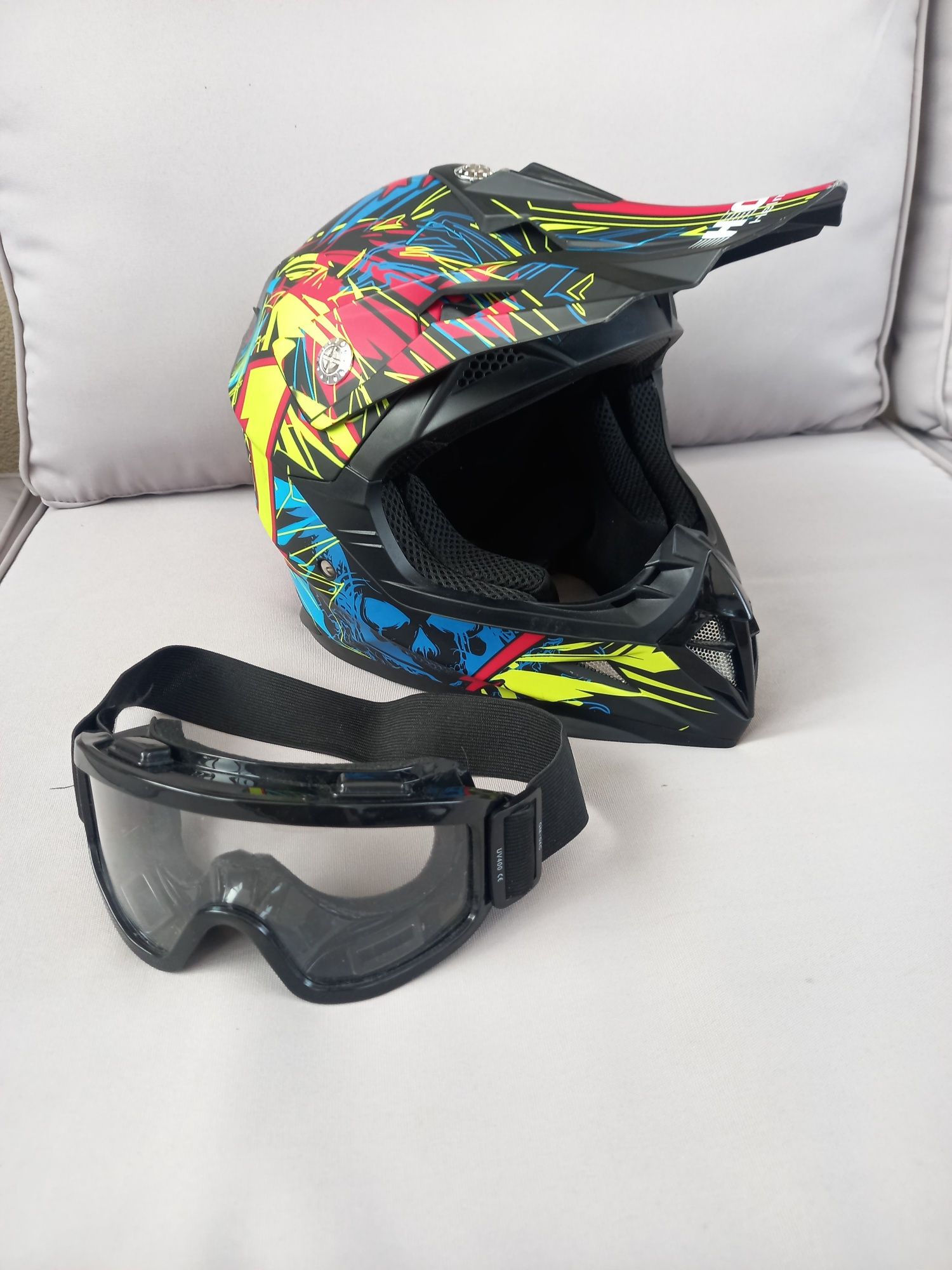Kask full face rozmiar m