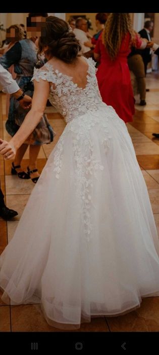 Suknia ślubna księżniczka na 160cm