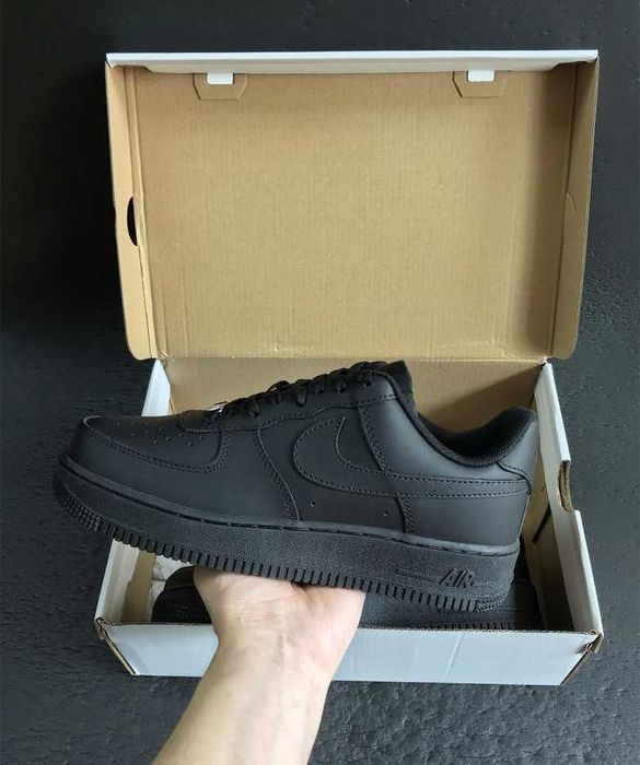 Buty Espadryle Nike Air Force 1 Low 07 Black Espadryle R.45