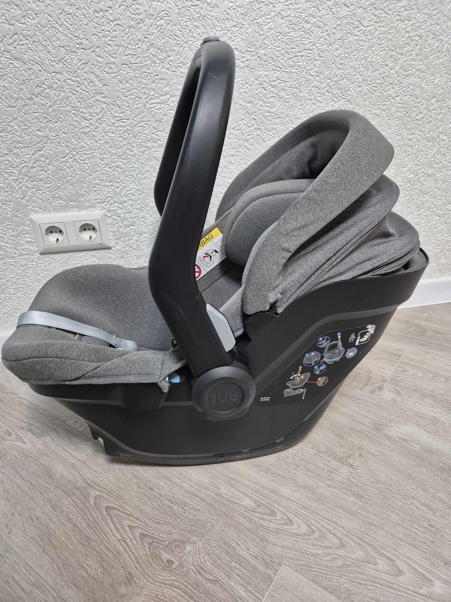 Автокрісло автолюлька автокресло Uppababy  mesa 0+ sip стан ідеальний