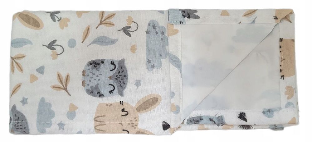 Pielucho Ceratka Flanela Pielucha Sowy