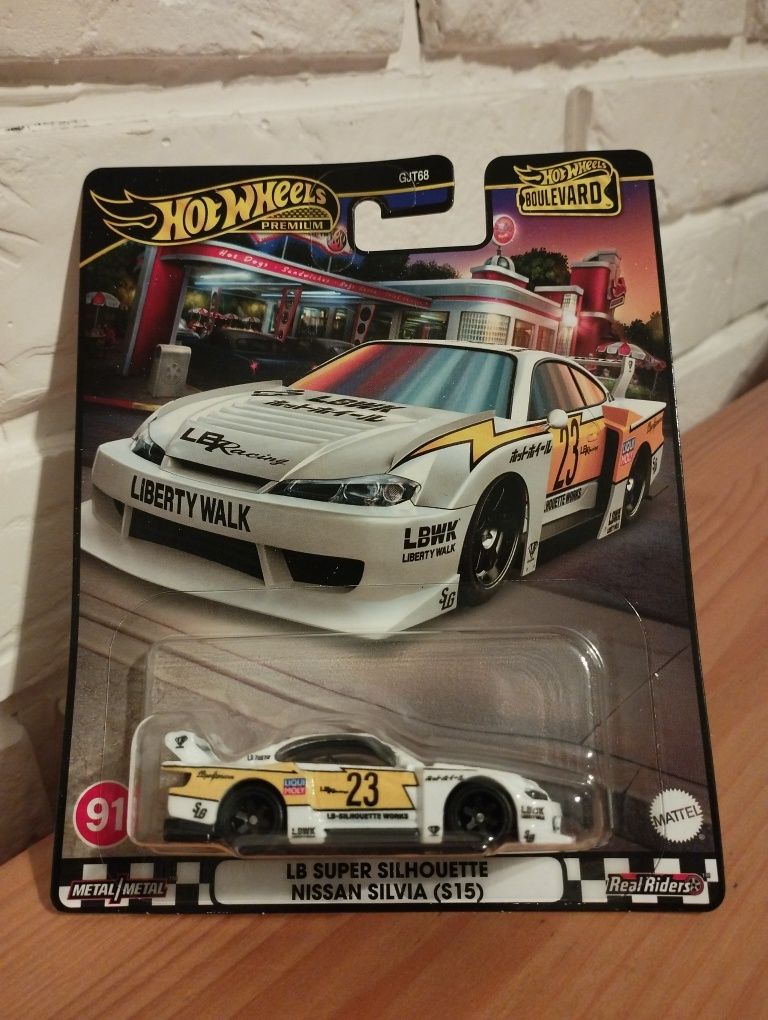 Hot wheels Nissan Silvia S15 LibertyWalk Boulevard Premium