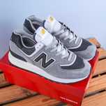 (1941) Кросівки New Balance 574 Legacy сірі з чорним (41-45)