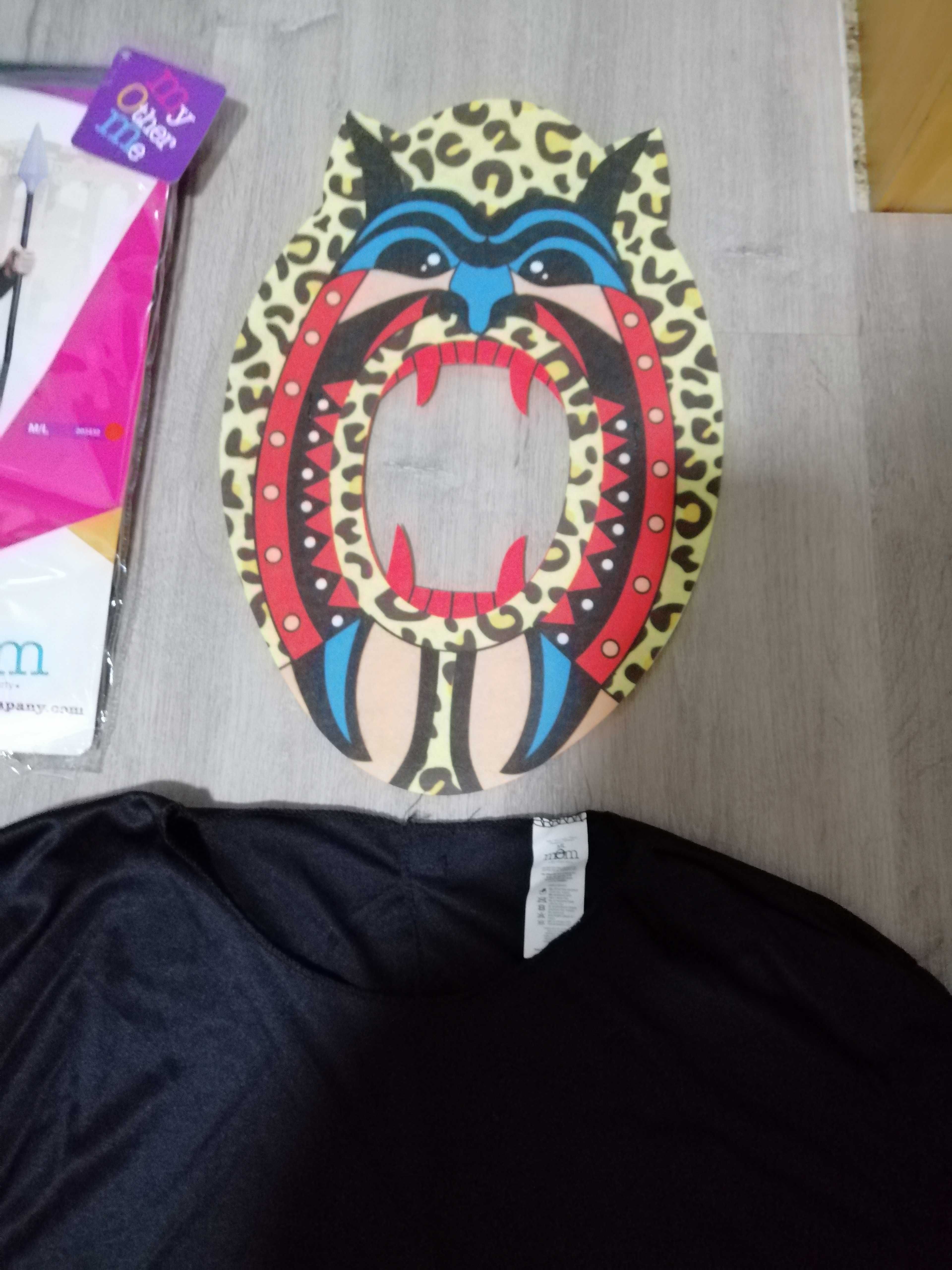 Fato Carnaval Tema Africano, Adulto, M/L