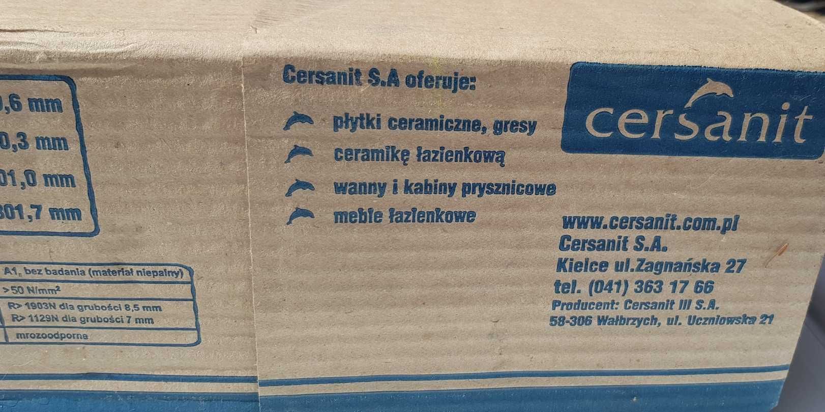 Płytki gresowe NOWE, gres techniczny Cersanit Beige 30 x 30cm