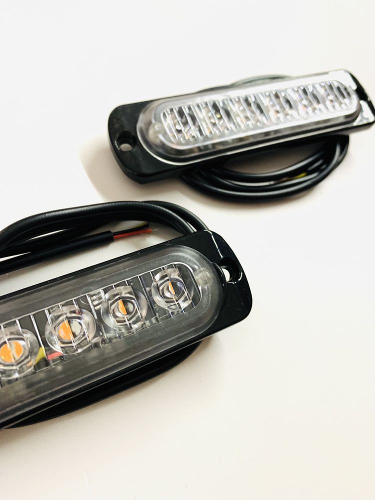 Lampy błyskowe stroboskop LED 10 x 6W 12V-24V 10 funkcji
