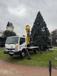 Usługi zwyżka podnośnik koszowy  20m 25m wynajem LEMON LIFT 24h/7