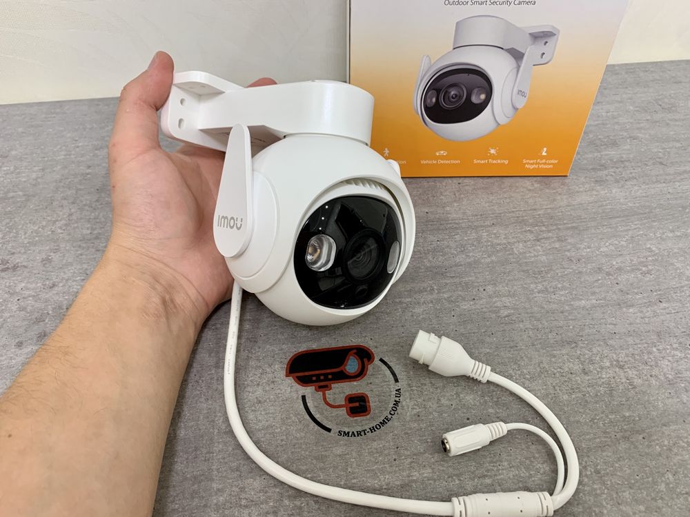 ТРЕКИНГ 5 Мп PTZ WiFi IMOU Cruiser 2 Dahua поворотная IP камера сирена