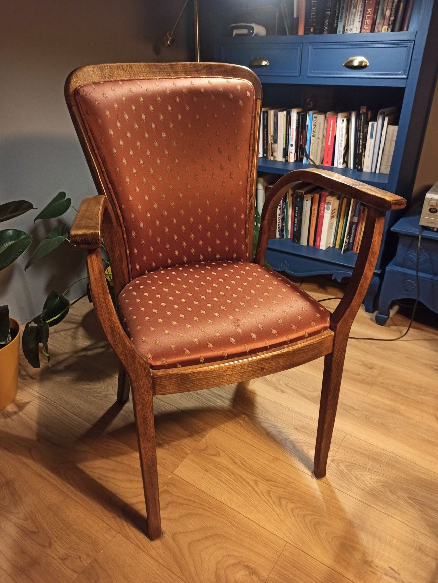 Dwa Fotele i krzesło biurkowe stan idealny