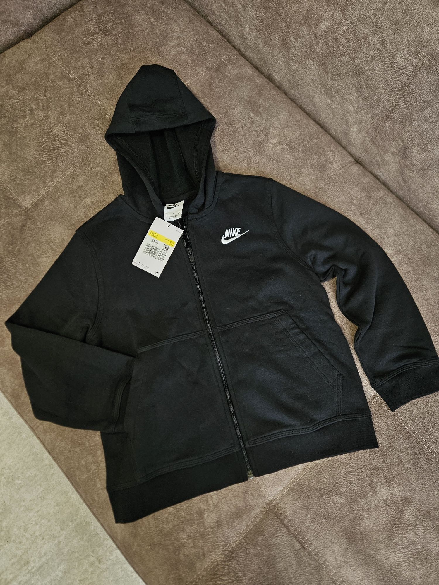 Толстовка дитяча Nike B Nsw Hoodie Fz Club