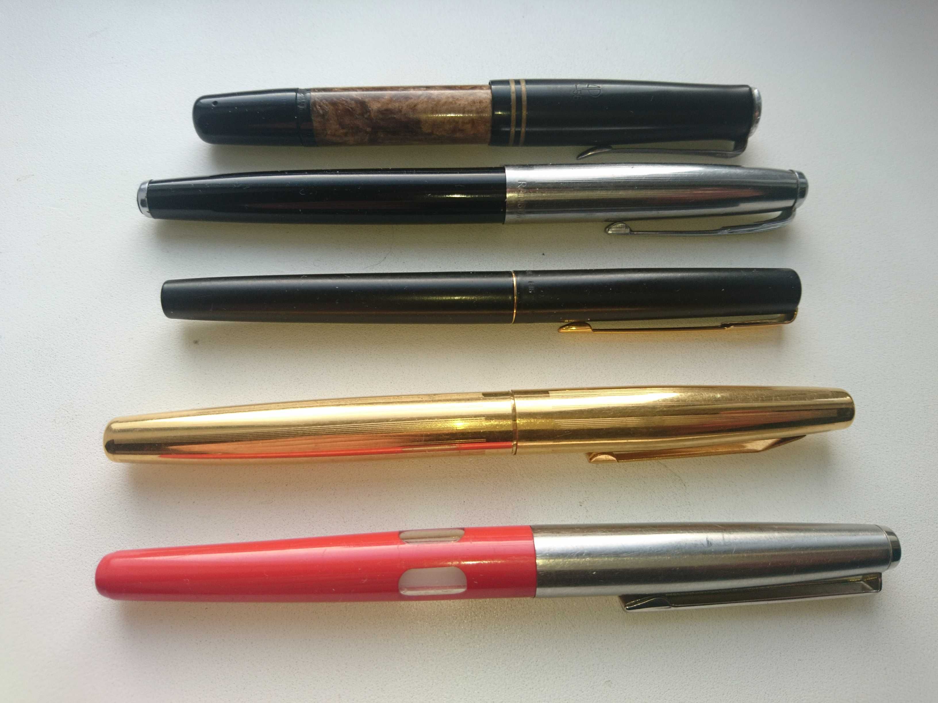Ручки чернильные, разные