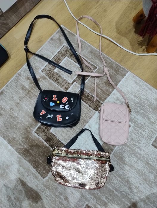 Torebki dla dziewczynki zestaw torebek