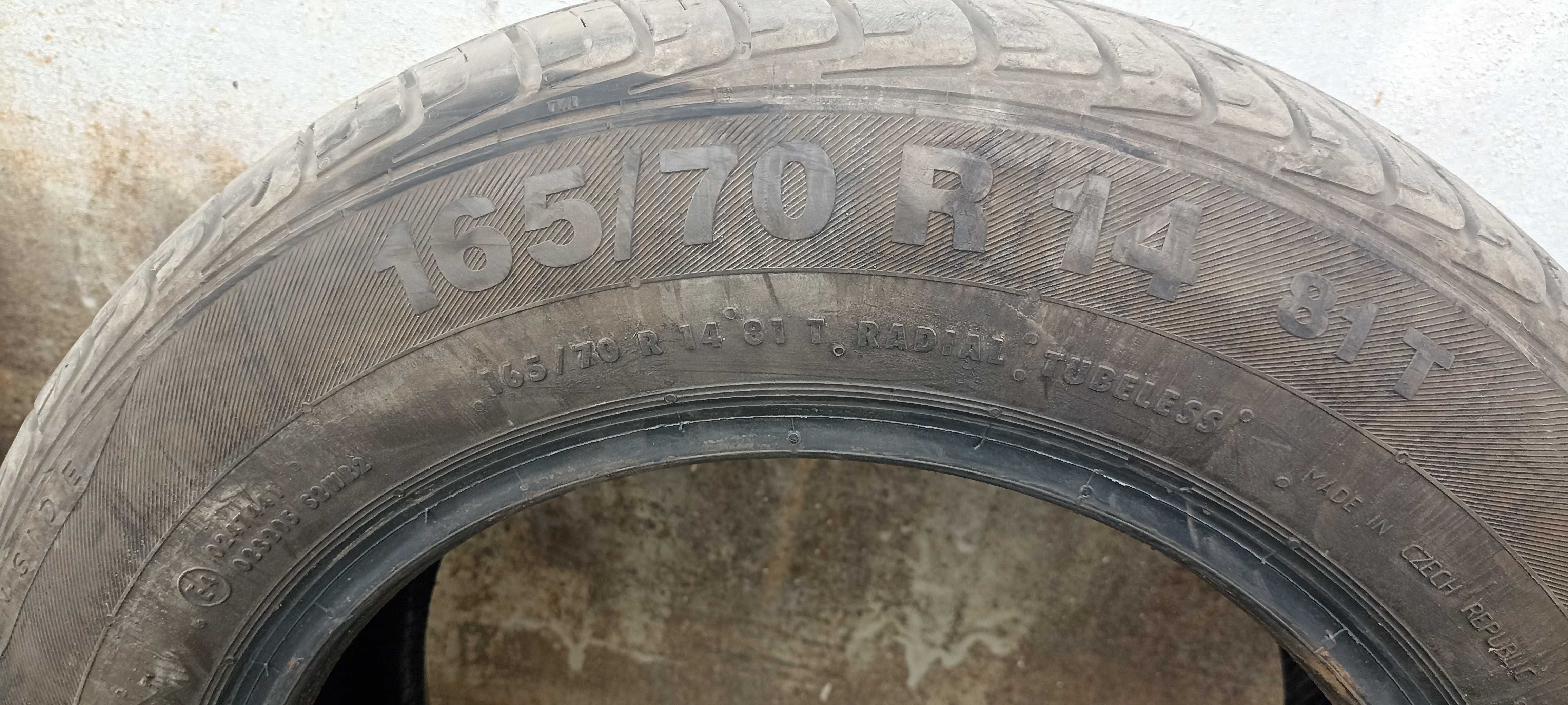 Шина barum 165/70 r14