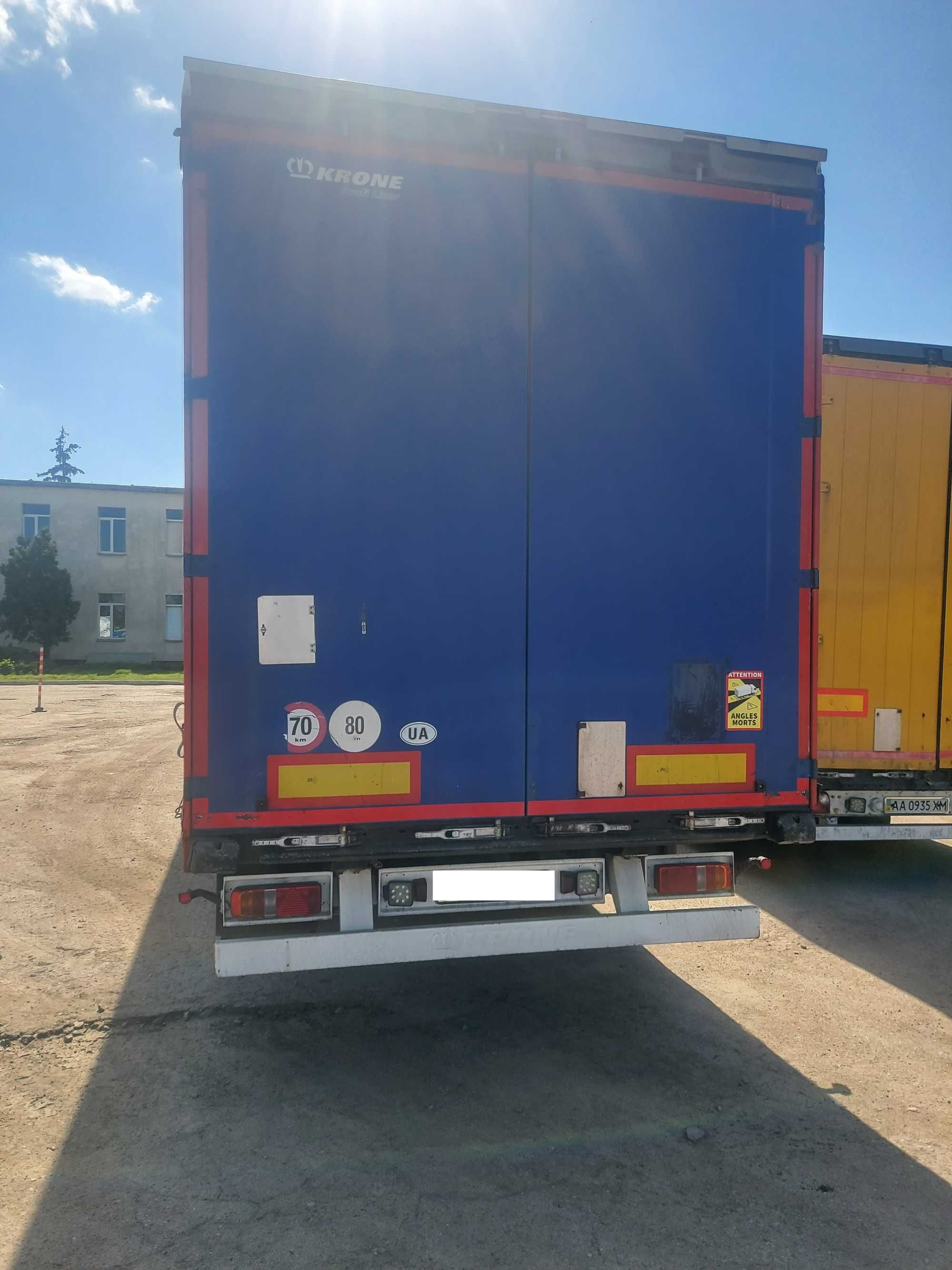 DAF XF 105.460 EURO 5 комплект з напівпричіпом KRONE SD27