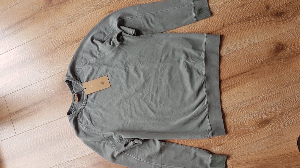 Mos Mosh Ashton Fade bluza damska oliwkowa khaki bawełna M 38 cotton