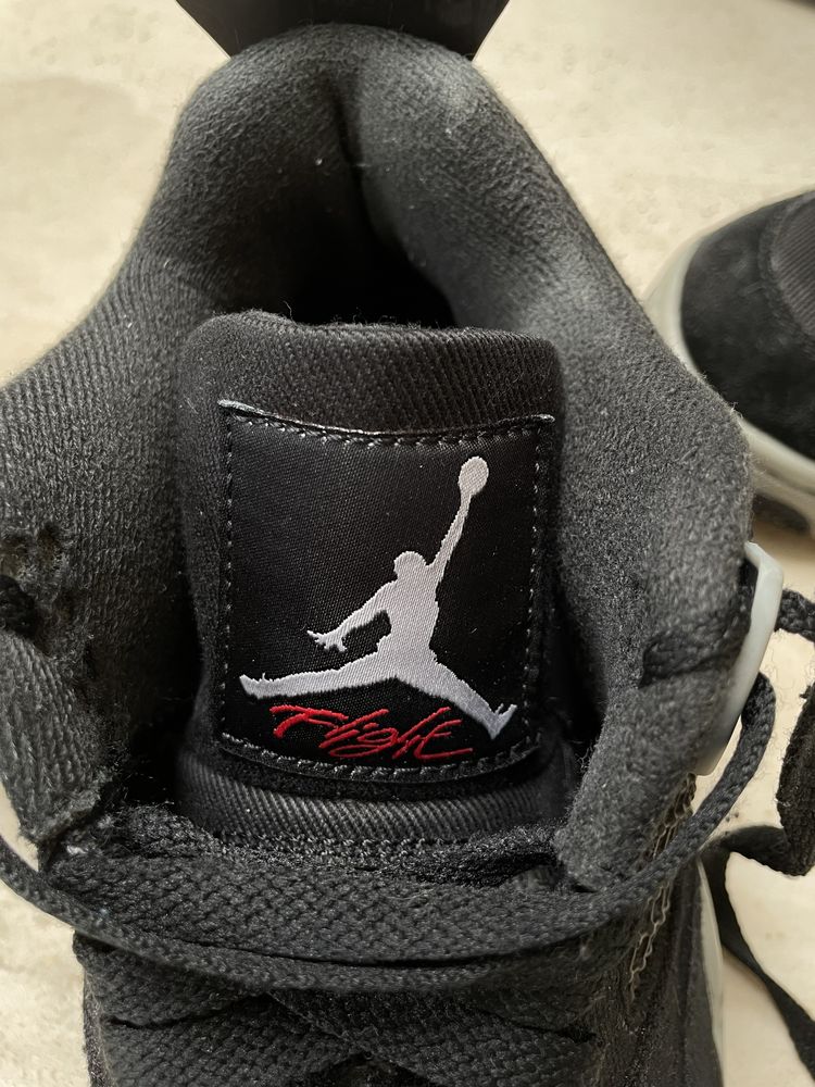 Jordan 4 black canvas