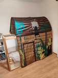 Cama de criança 'Kura' IKEA + colchão