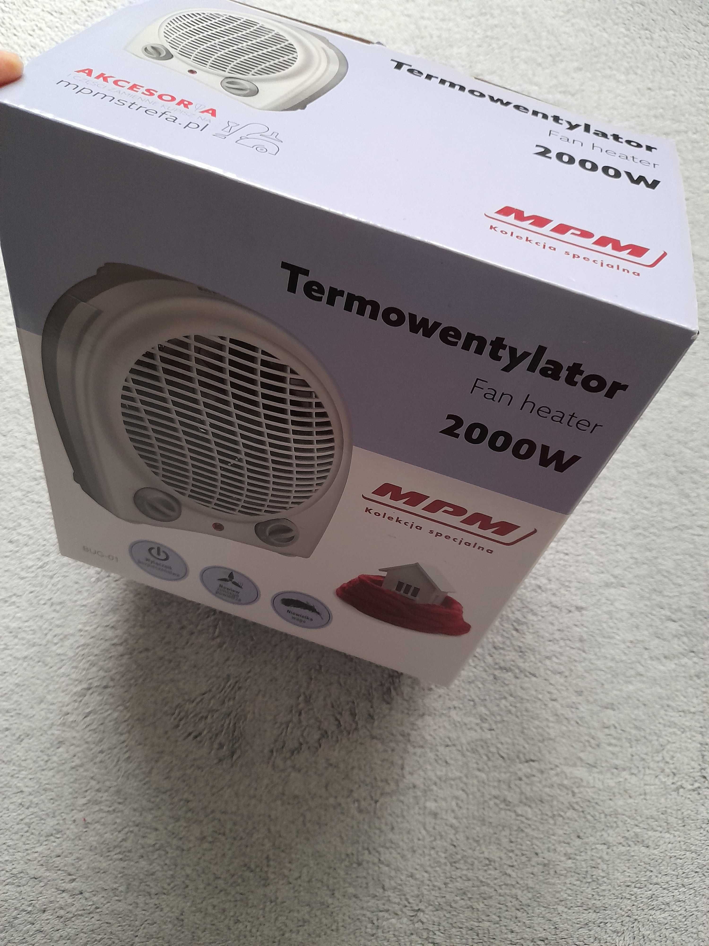 nowa farelka termowentylator 2000W fan heater