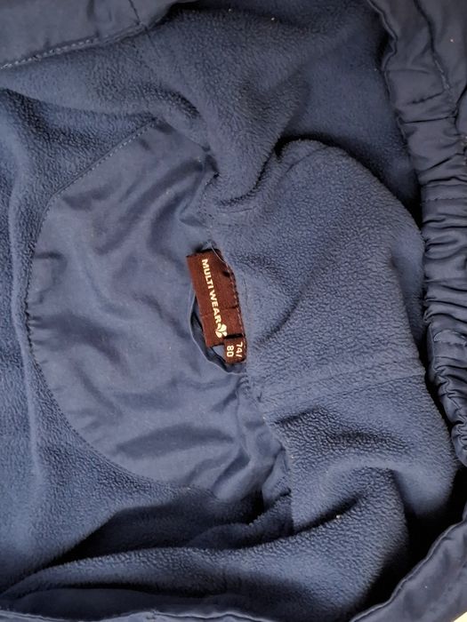 Kombinezon na zimę dla chłopca marki Multi Wear rozmiar 74-80