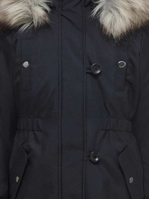 FANTÁSTICO Casaco Inverno PARKA rapariga 10-12 anos, 146cm. Como novo!