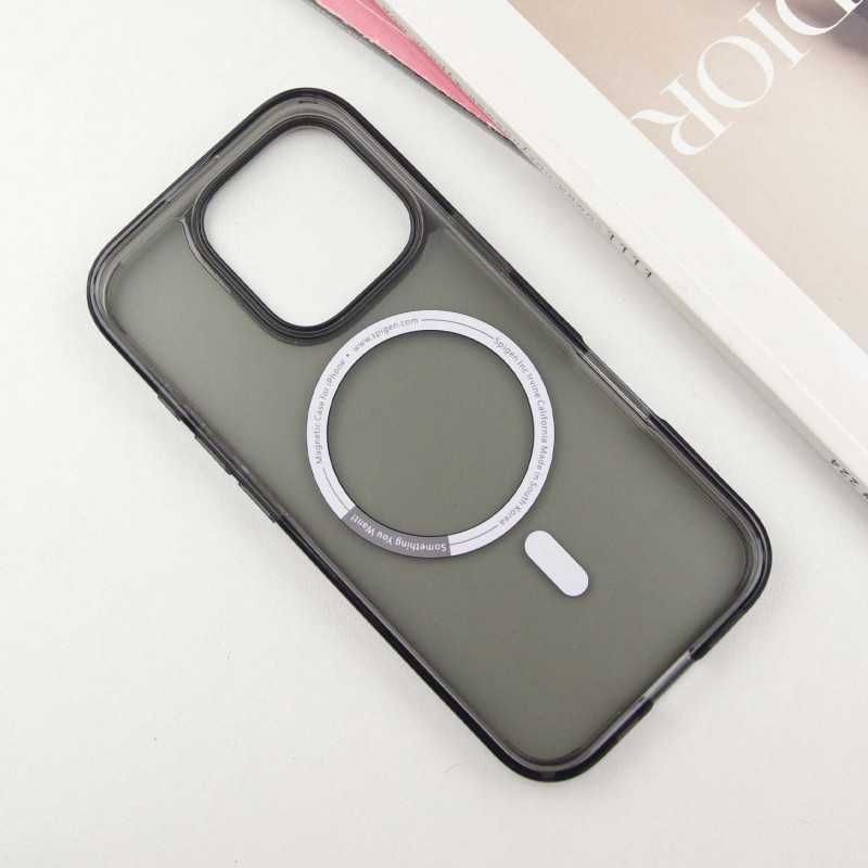 Чохол Spigen Black Matte (MagFit) для Apple iPhone