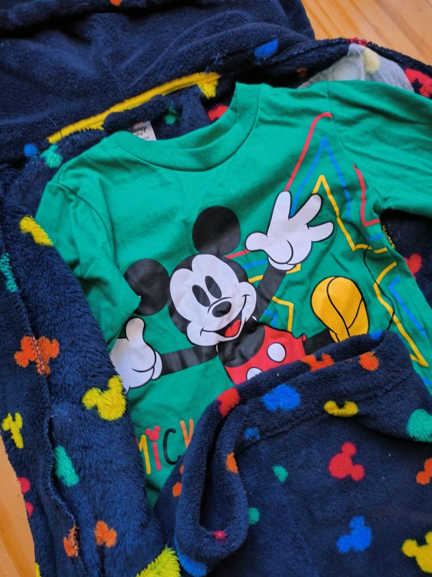 Набір халат, теплі штанці та кофта Mikey Mouse Disney від Primark 92