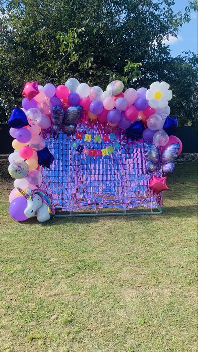 Фольгові кульки єдиноріг зірки серце метелики