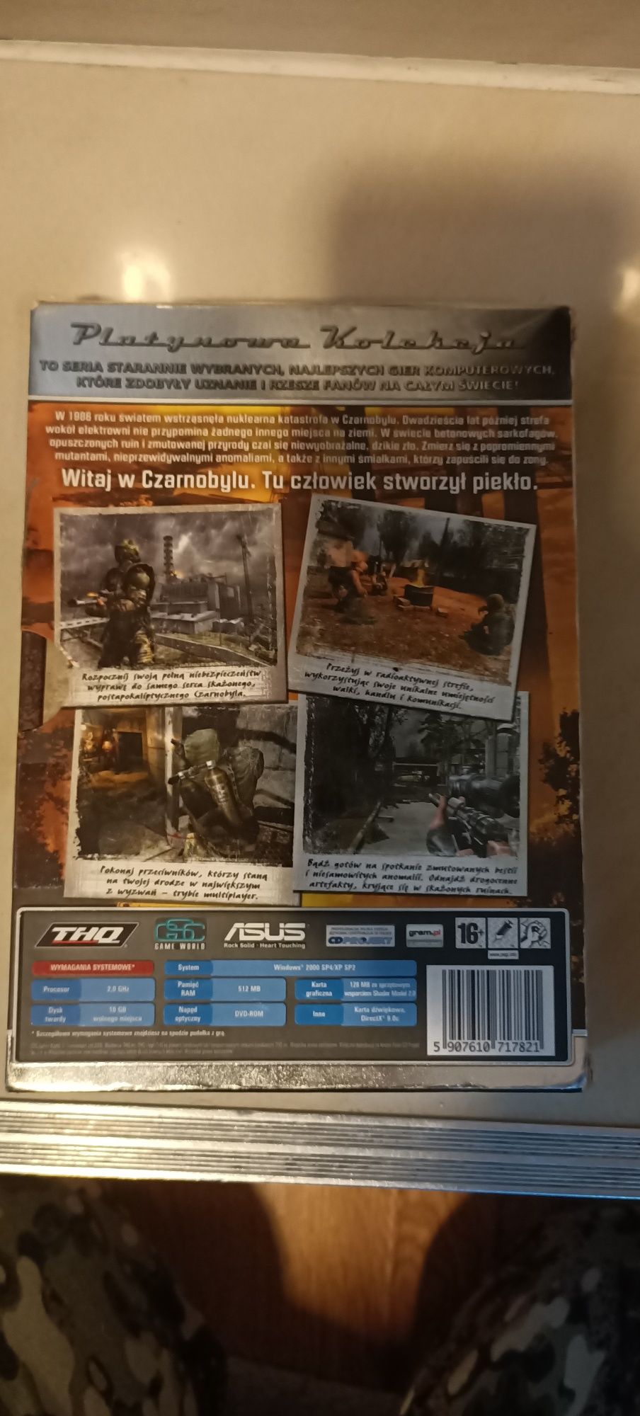 S.T.A.L.K.E.R. Cień Czarnobyla BOX PL edycja platynowa, kolekcjonerska