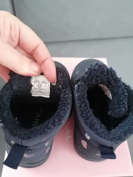 Buty zimowe ocieplane rozmiar 22 CCC