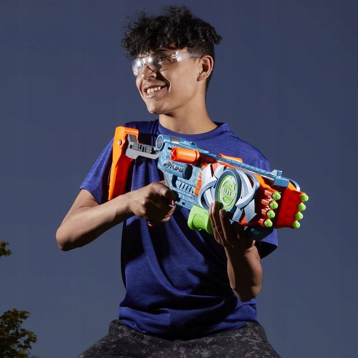 Nerf Elite 2.0 Flipshots Flip-16 Wyrzutnia Shotgun Strzelba 16 Naboi H