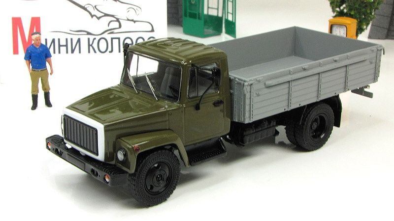 ГАЗ-3307 бортовой (1989)-SSM (Start Scale Models)