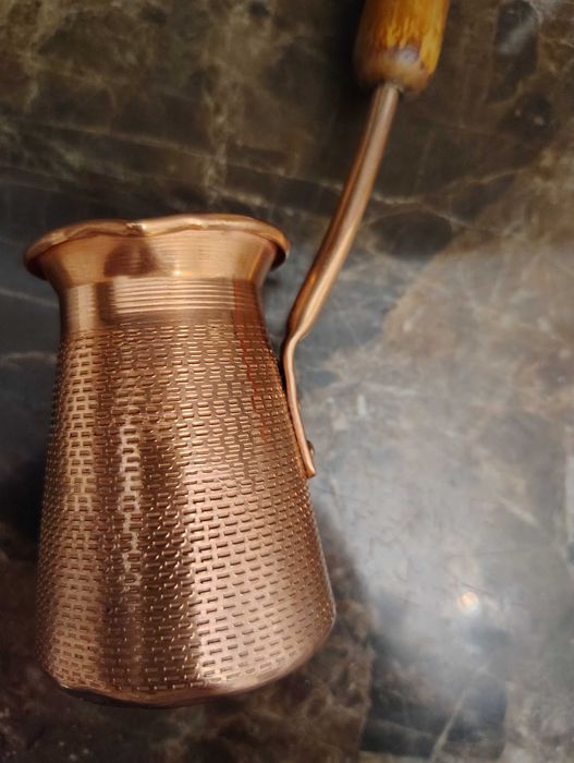 Турка медная, джезва, арабика 130мл.
