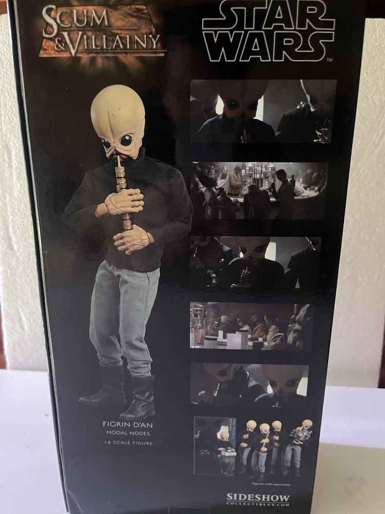 Sidrshow Star Wars Figrin Dan Modal Nodes figura tipo Hot Toys