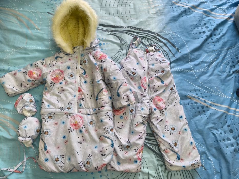 Комбінезон зимовий на дівчину