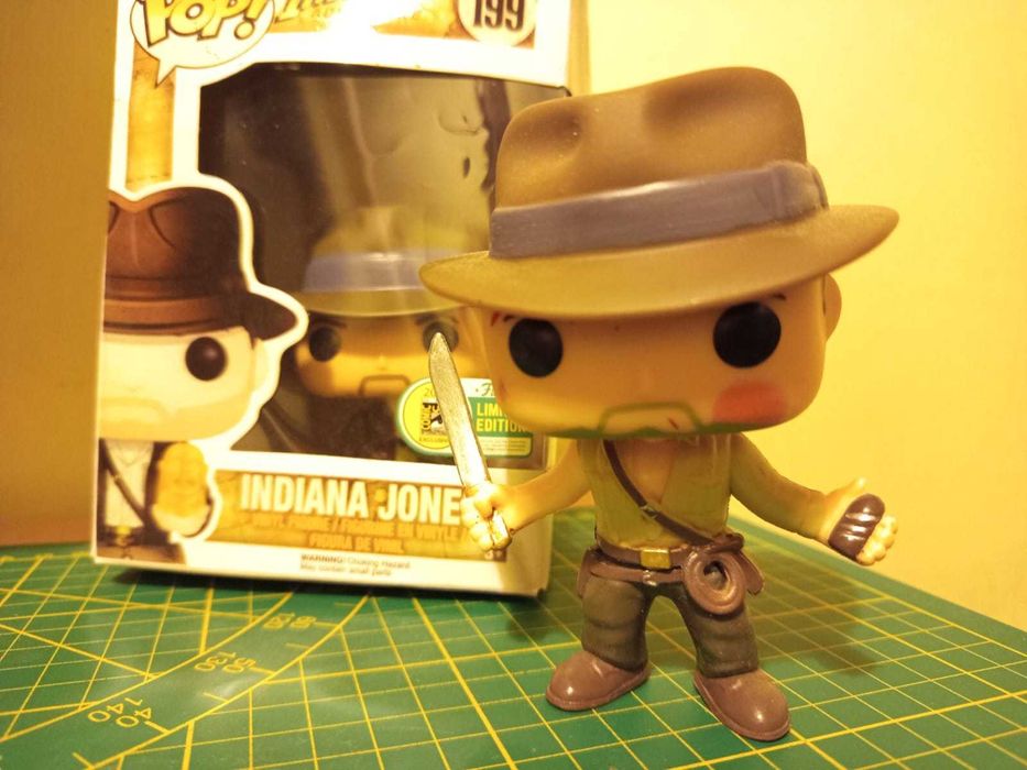 Indiana Jones figurka kolekcjonerska Funko Pop 10 cm Adventure Indy