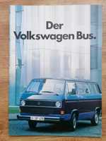 Prospekt VW T3 BUS